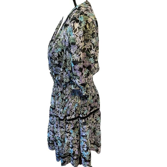 COPY - Dress By Taylor Size 12 Floral For Women Blue Purple Color Flower Design… - Picture 4 of 6